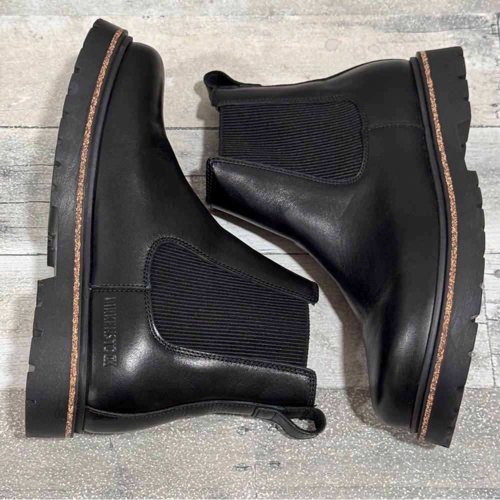 BIRKENSTOCK Highwood Slip On Bootie - Black - Size - 7 - 7.5 .US / 38 .EU - Picture 6 of 11
